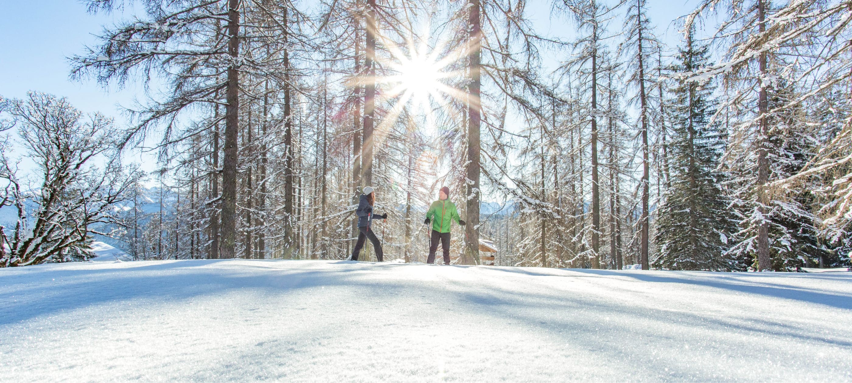 Winterwandern in Ramsau am Dachstein, direkt ab Hotel Lindenhof